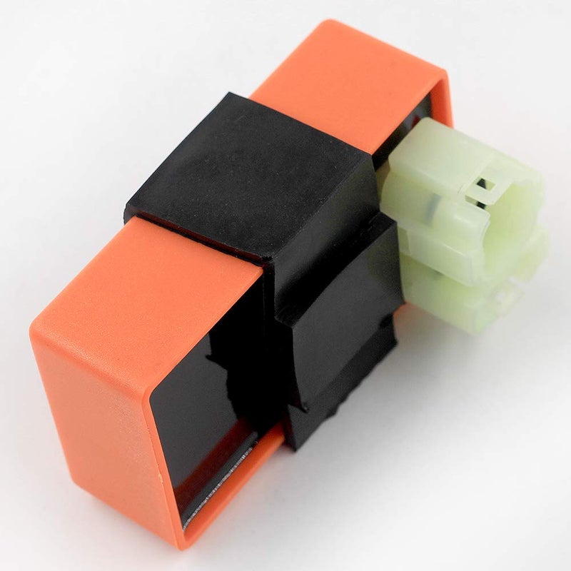 Trkimal High Performance Racing AC Cdi Box 6pin + Ignition Coil + 3 Electrode Spark Plug for GY6 50cc 80cc 125cc 150cc Moped Scooter ATV Go Kart - Image 5